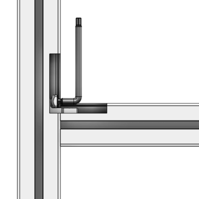 41-004-0 MODULAR SOLUTIONS SPEEDLOCK INSERTABLE HIDDEN INNER CONNCETOR HIDDEN PROFILE FASTNER